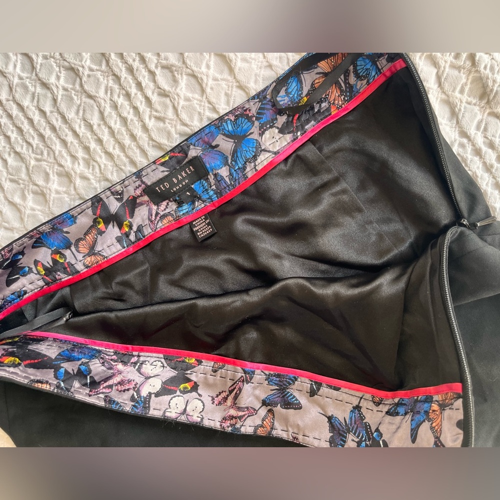 Ted Baker Black Pencil Skirt - Sleek Workwear